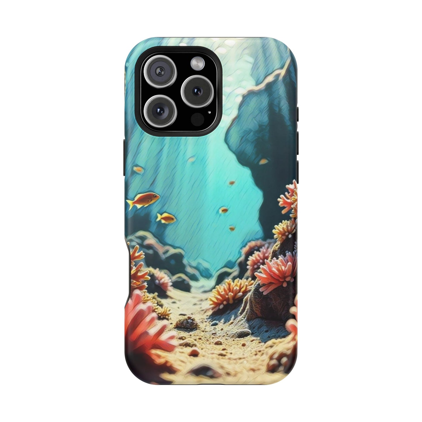 Phone Cases - &quot;Hidden Oasis&quot; Original Artwork Chaia Malana Beach