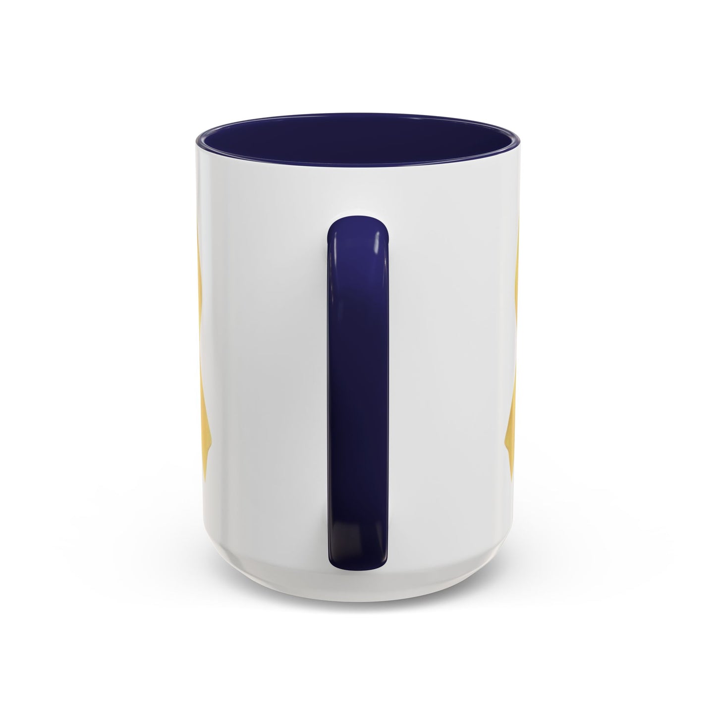 Mug - Unbroken Hope Yellow Ribbon Star of David Design by Chaia Malana Art