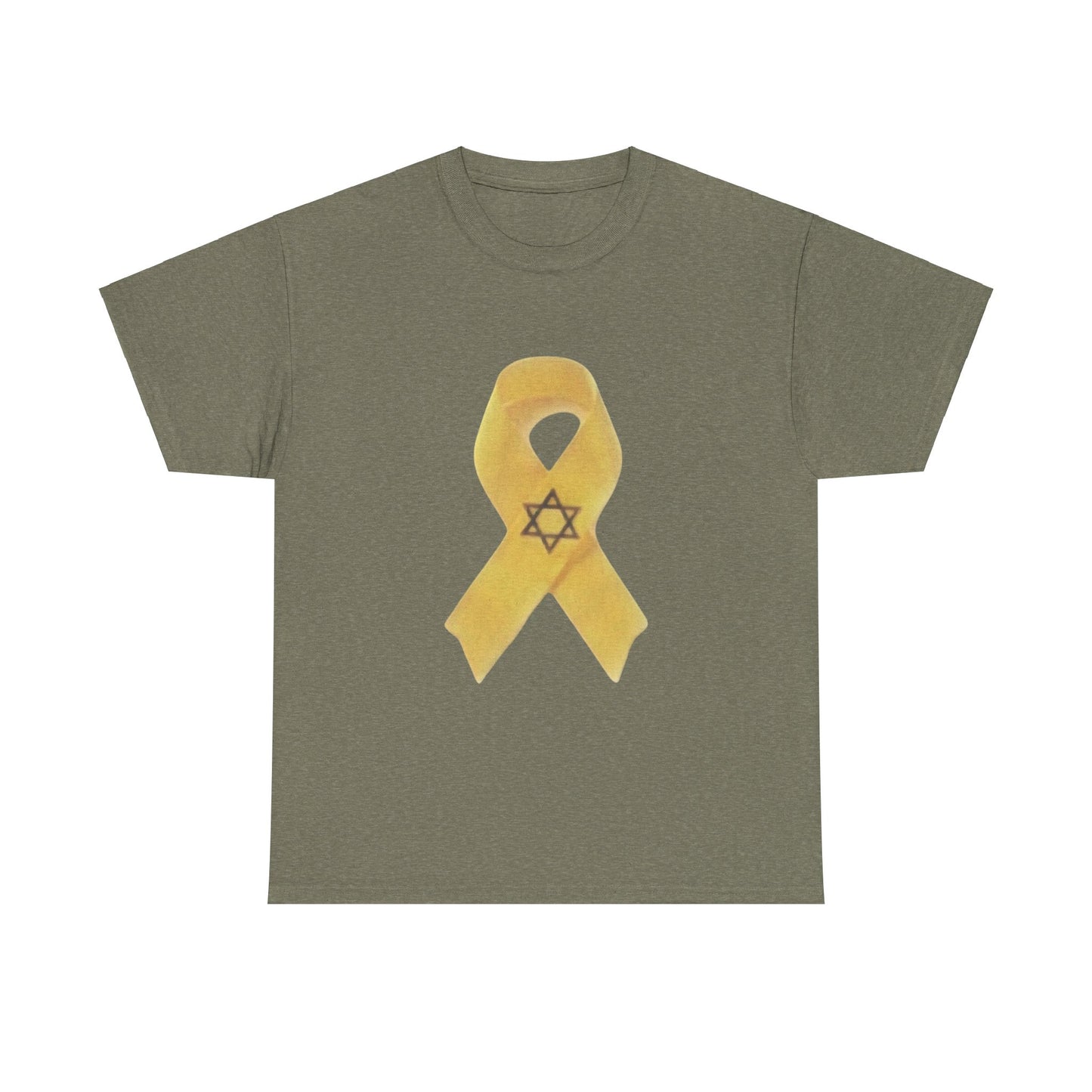 T-Shirt Yellow Awareness Ribbon Hostages Gaza Oct 7, 2023