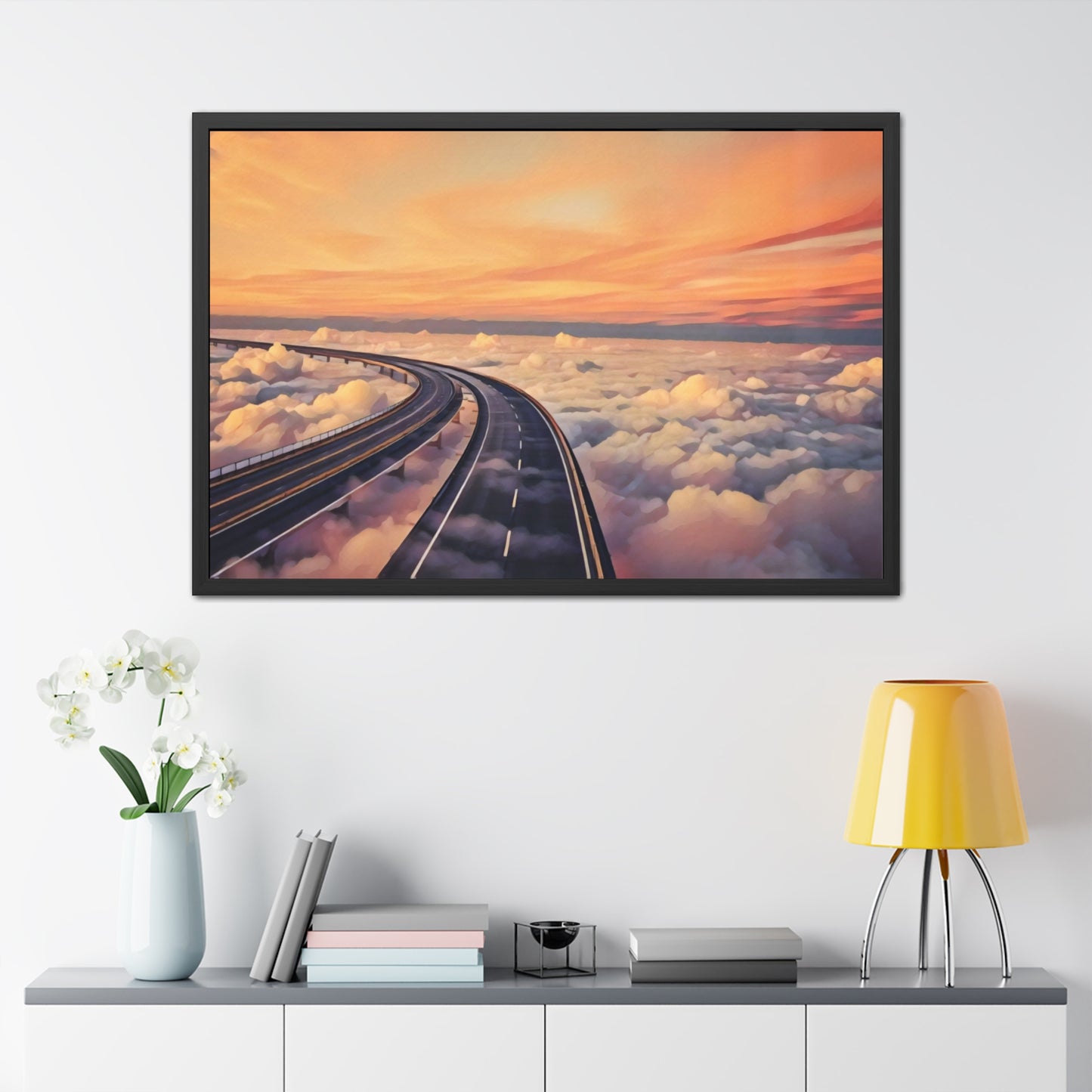 Artistic Framed Posters - Heavenly Pathway "Pathway to the Heavens" Chaia Malana