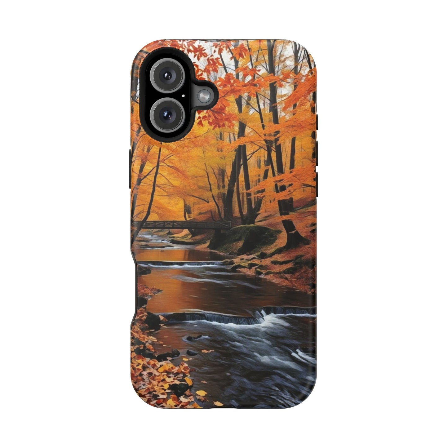 Phone Cases - Whispers of Autumn's Flow by Chaia Malana