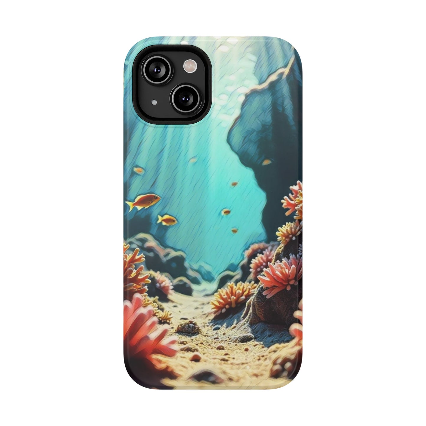 Phone Cases - &quot;Hidden Oasis&quot; Original Artwork Chaia Malana Beach