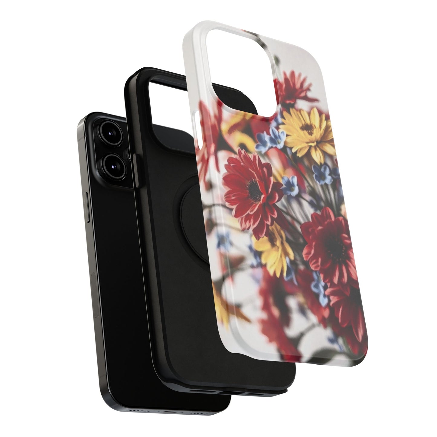 Phone Cases - Bouquet of Flowers Art Impact-Resistant Cover