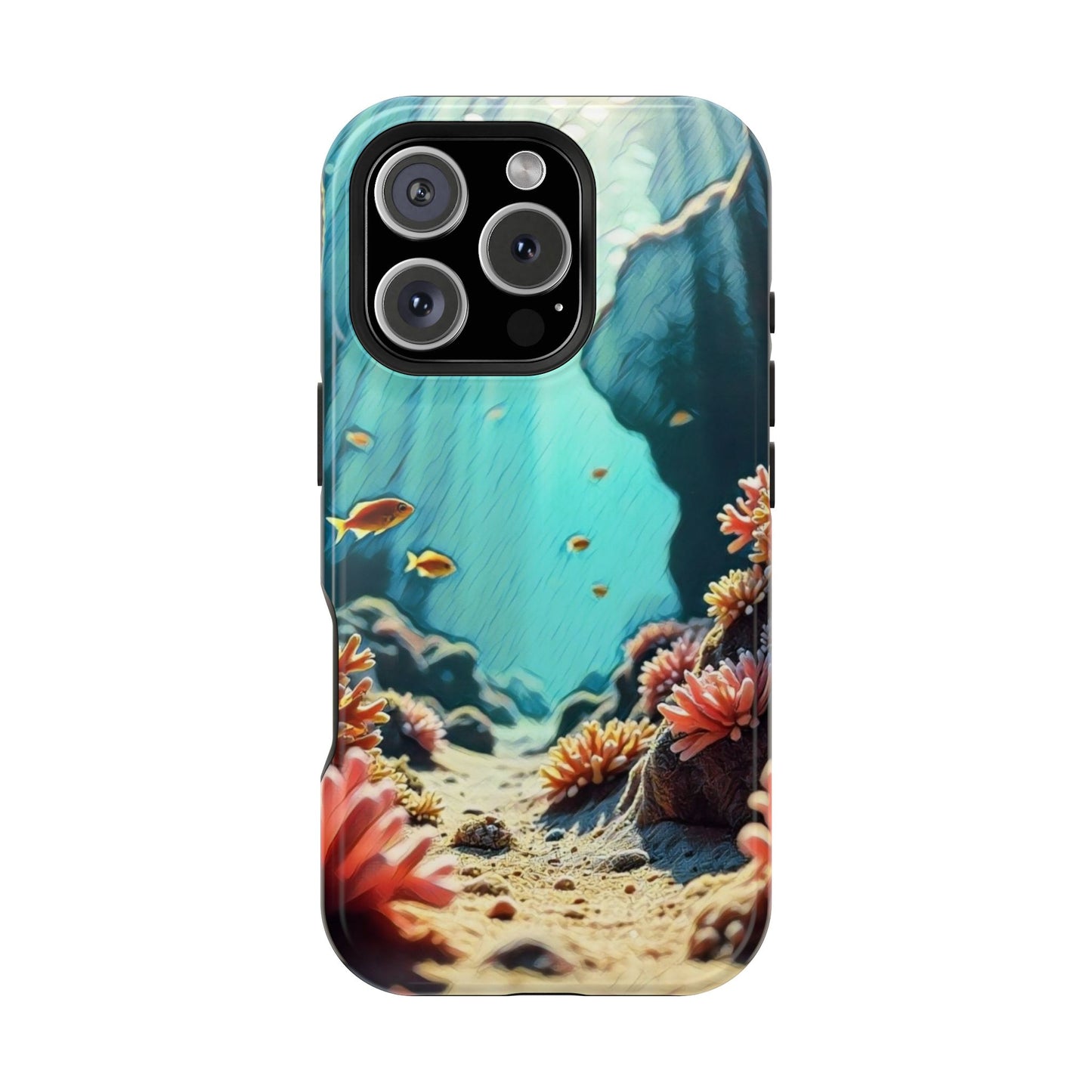 Phone Cases - &quot;Hidden Oasis&quot; Original Artwork Chaia Malana Beach