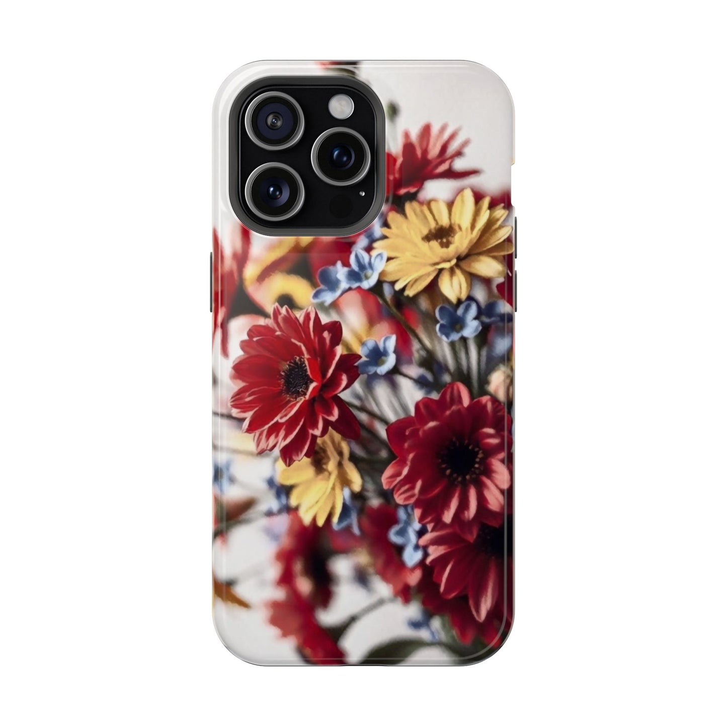 Phone Cases - Bouquet of Flowers Art Impact-Resistant Cover