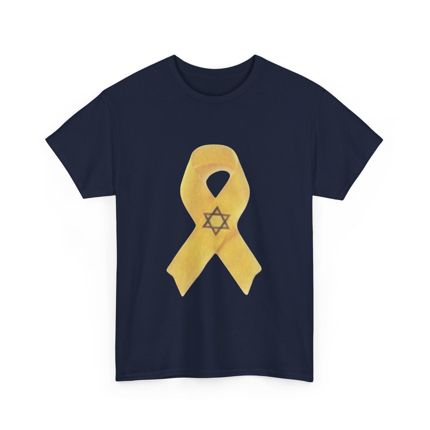 T-Shirt Yellow Awareness Ribbon Hostages Gaza Oct 7, 2023