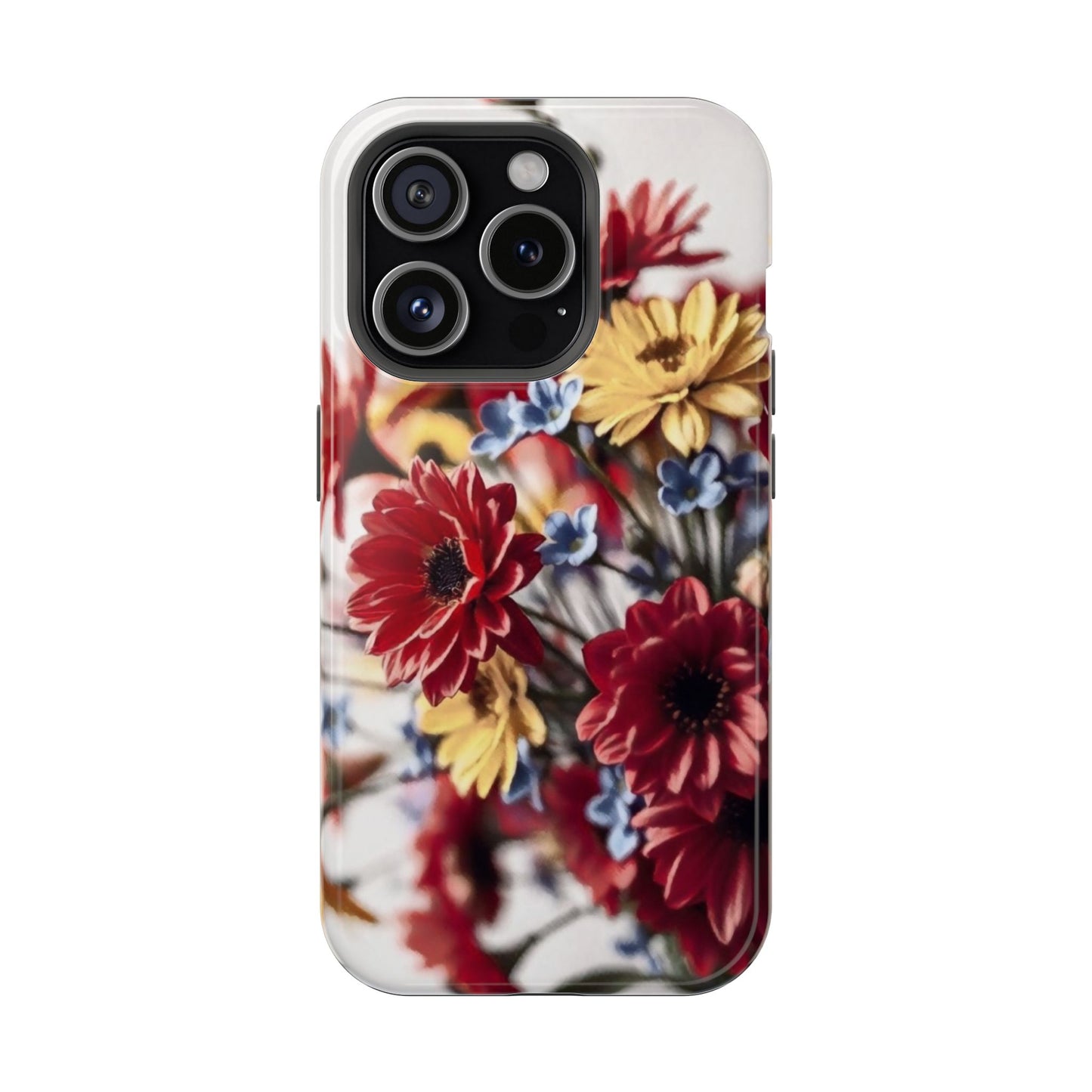 Phone Cases - Bouquet of Flowers Art Impact-Resistant Cover