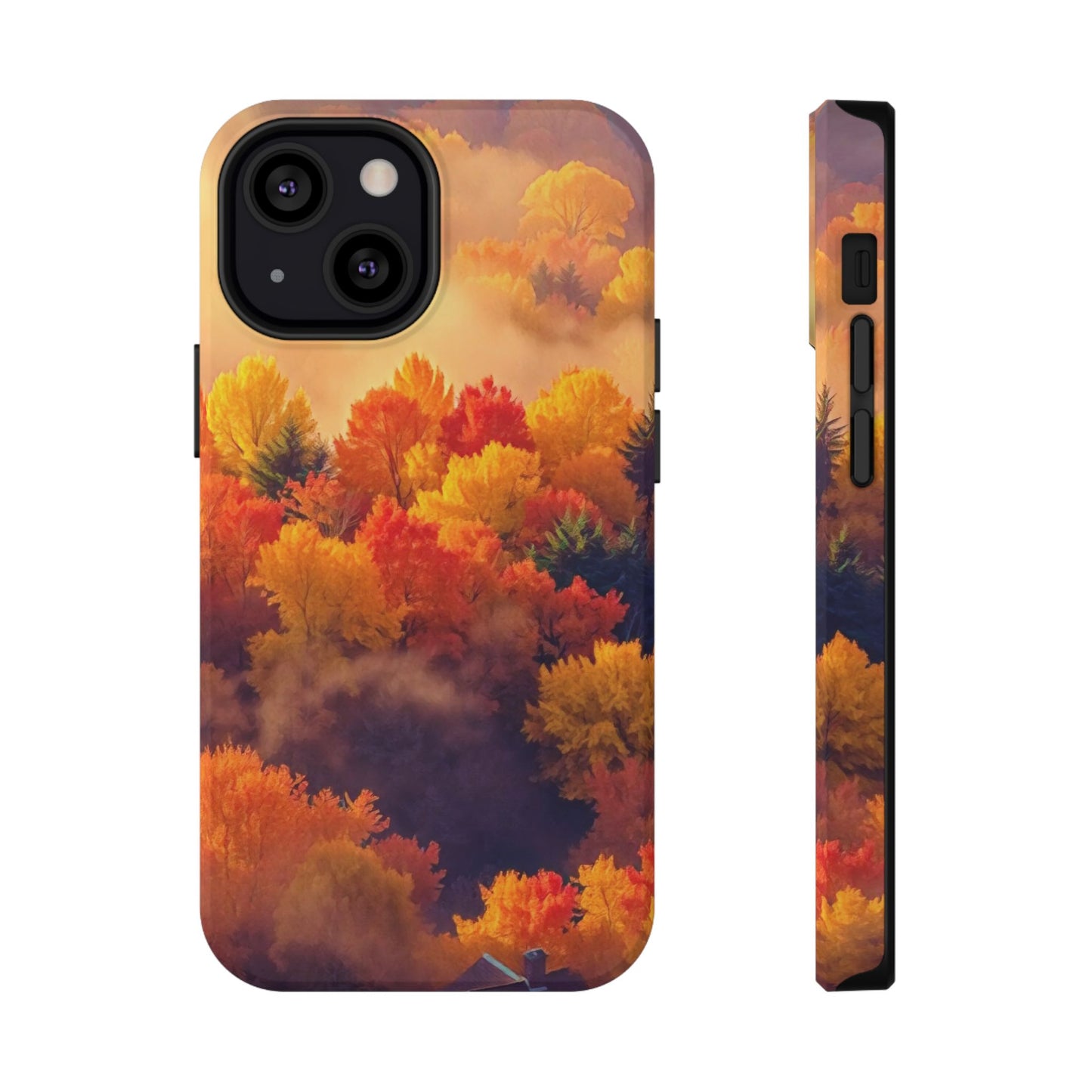 Phone Cases - Autumn Tree Landscape Scenery Impact-Resistant Cover