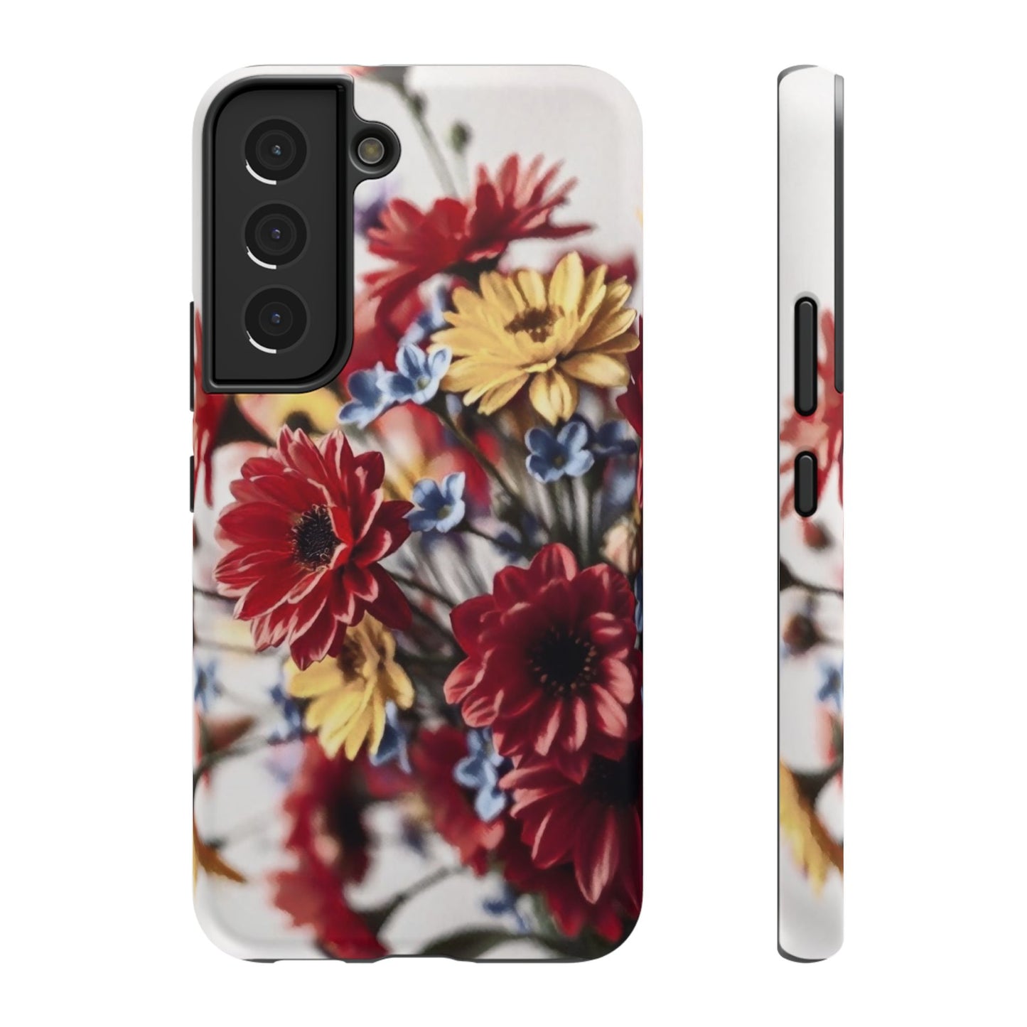 Phone Cases - Bouquet of Flowers Art Impact-Resistant Cover