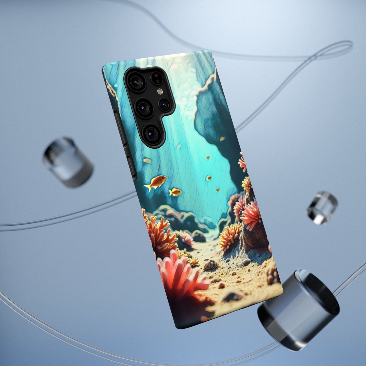 Phone Cases - &quot;Hidden Oasis&quot; Original Artwork Chaia Malana Beach