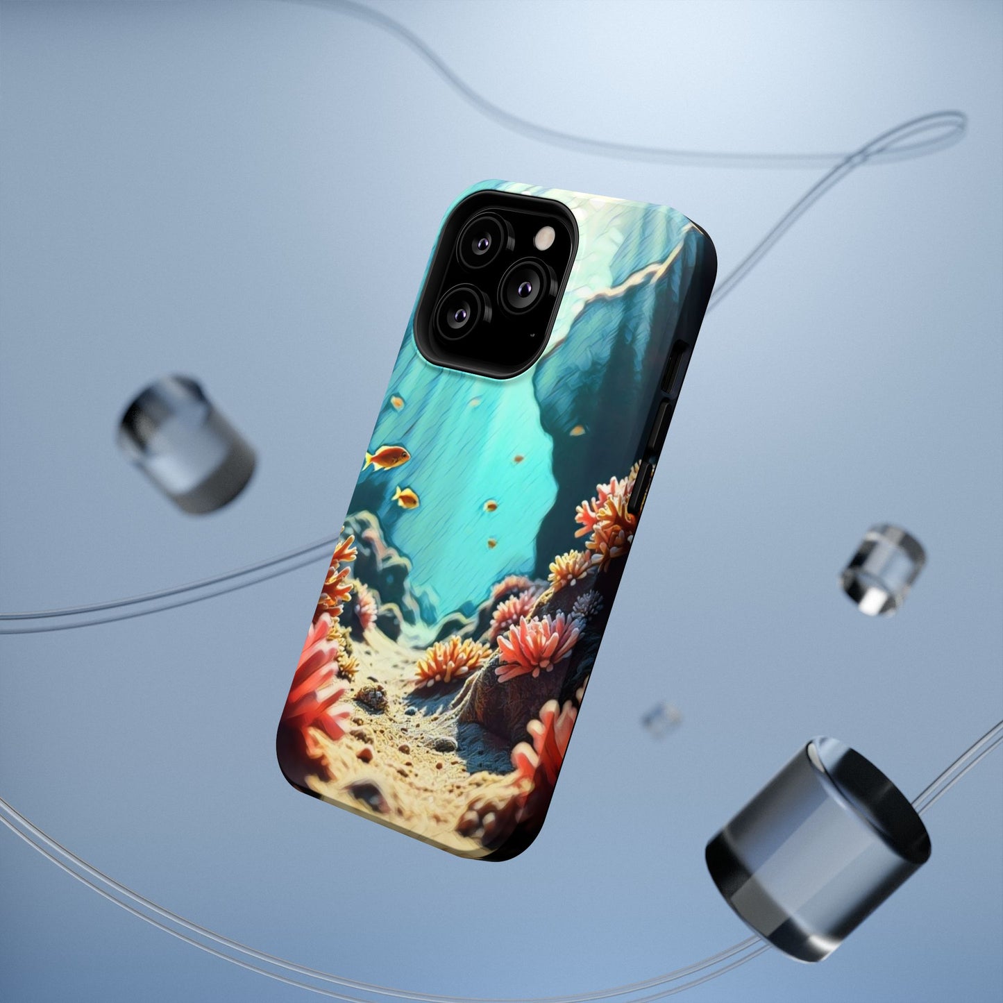 Phone Cases - &quot;Hidden Oasis&quot; Original Artwork Chaia Malana Beach