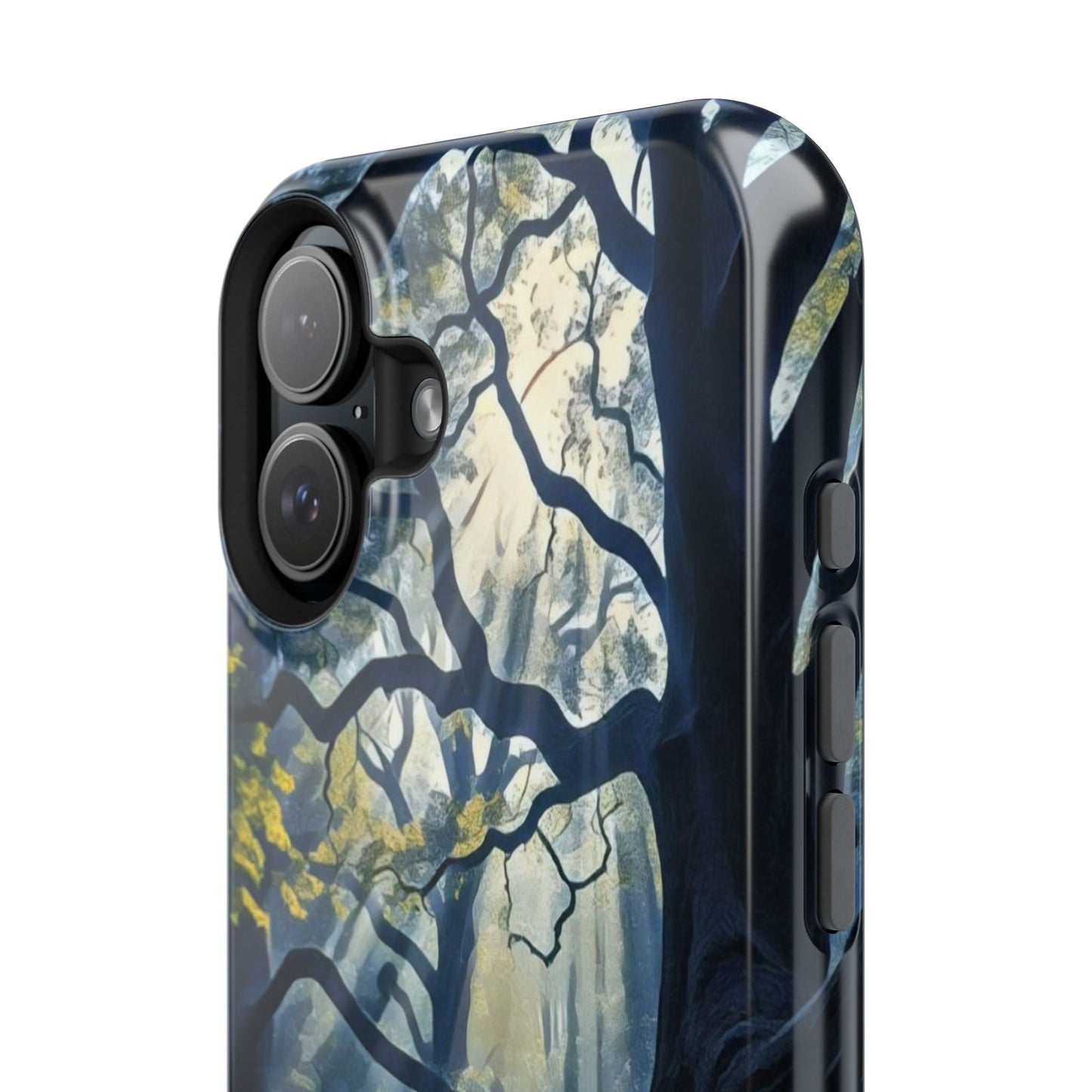 Phone Cases - Fantasy Woodland Scene Art Painting Design - "Enchanted Morning in the Woodland Grove"