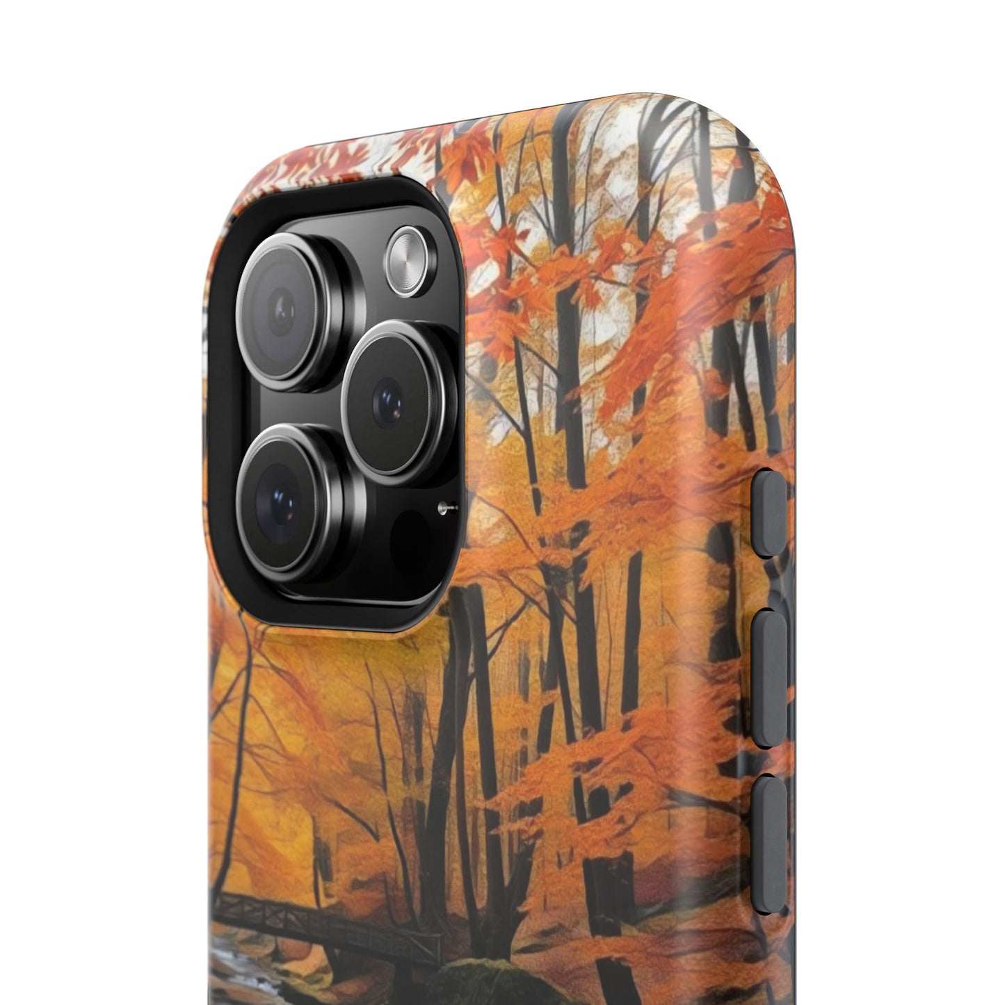 Phone Cases - Whispers of Autumn's Flow by Chaia Malana