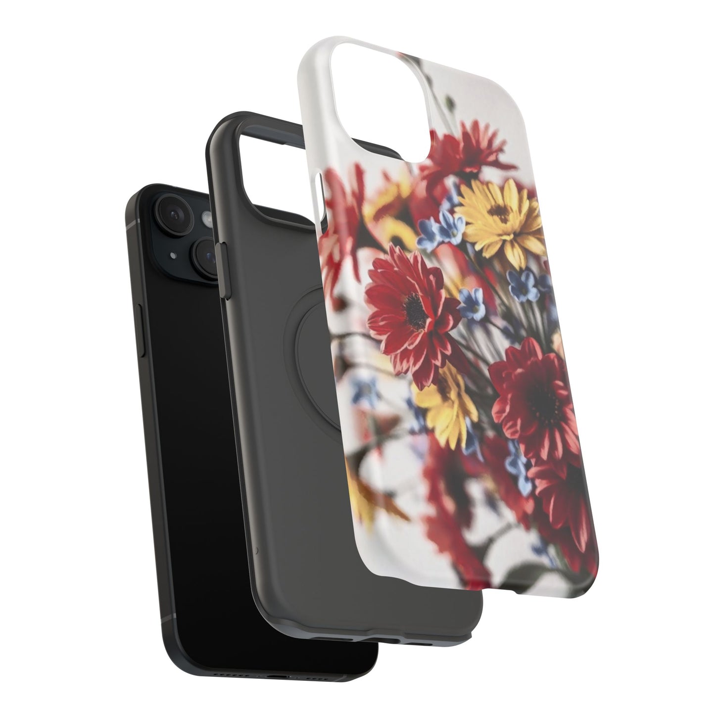 Phone Cases - Bouquet of Flowers Art Impact-Resistant Cover