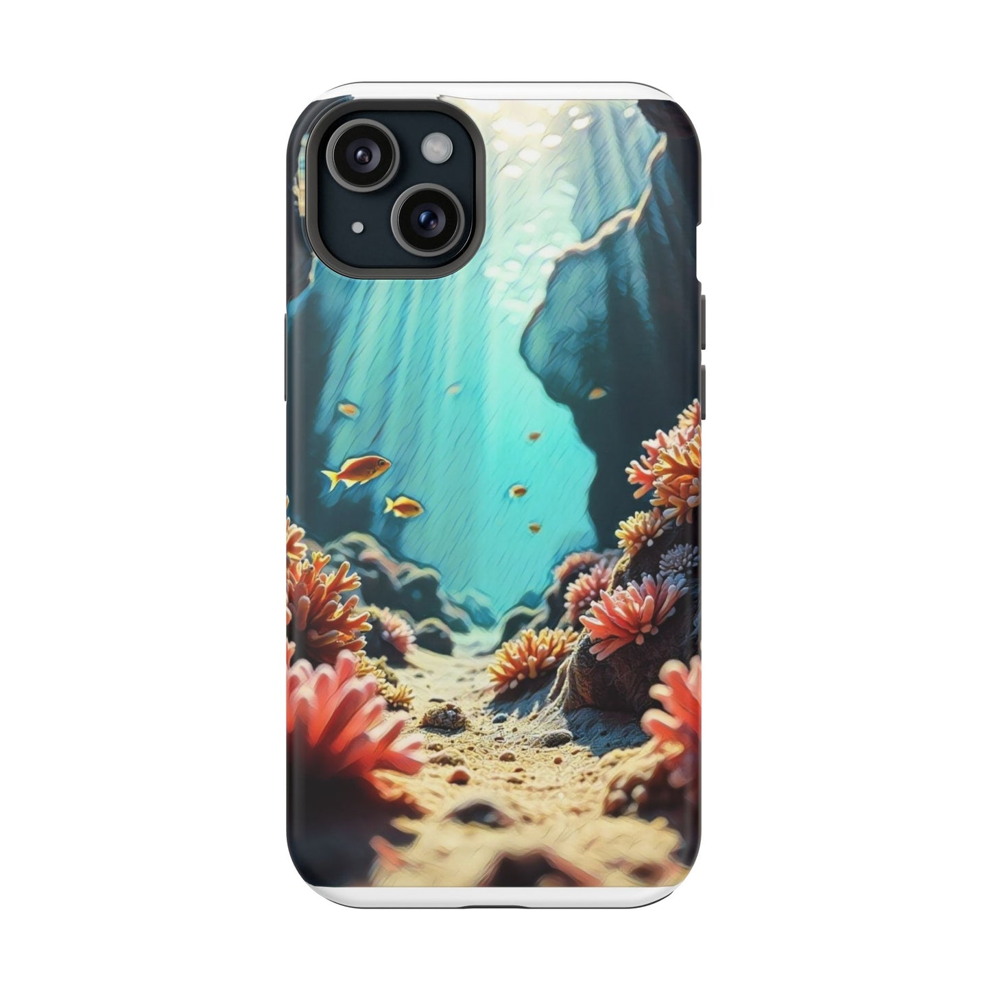 Phone Cases - &quot;Hidden Oasis&quot; Original Artwork Chaia Malana Beach