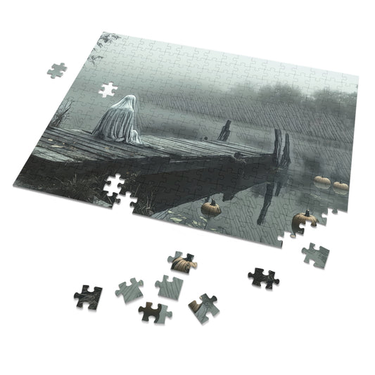 Puzzle - Whispers of the Veiled Lake Jigsaw Puzzle (1000-Piece)