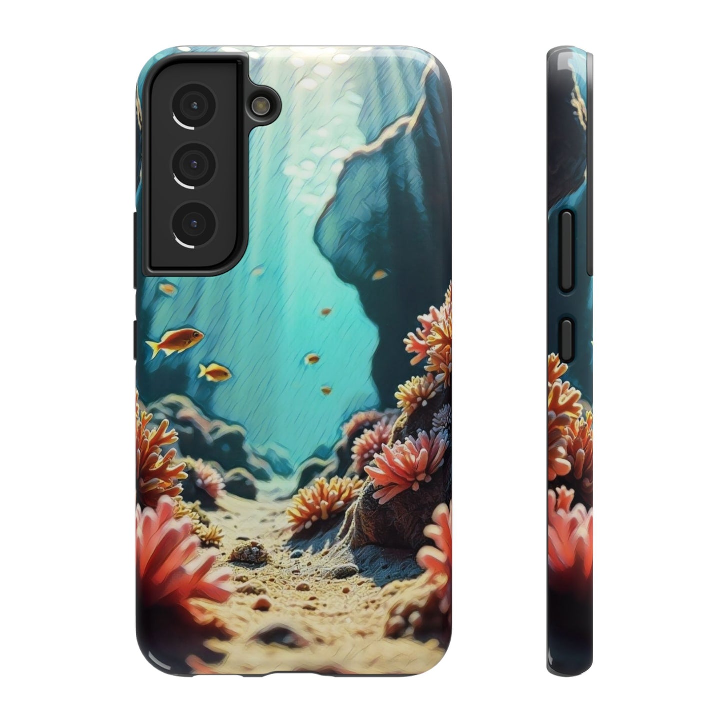 Phone Cases - &quot;Hidden Oasis&quot; Original Artwork Chaia Malana Beach