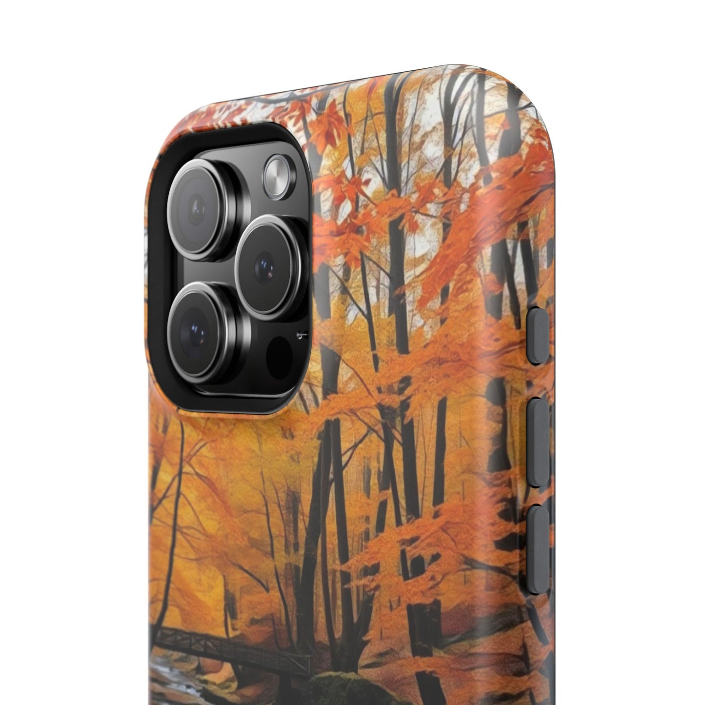 Phone Cases - Whispers of Autumn's Flow by Chaia Malana