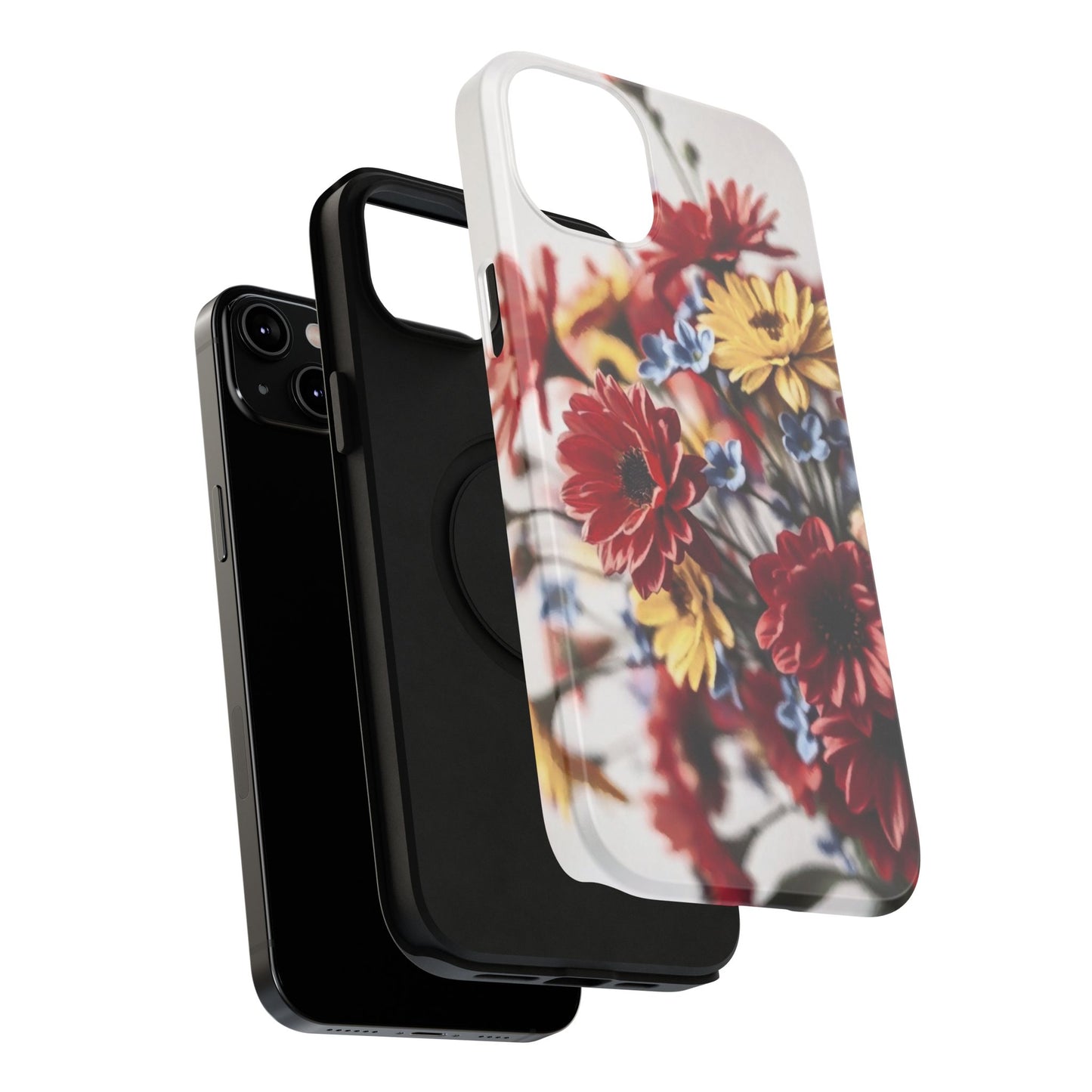 Phone Cases - Bouquet of Flowers Art Impact-Resistant Cover