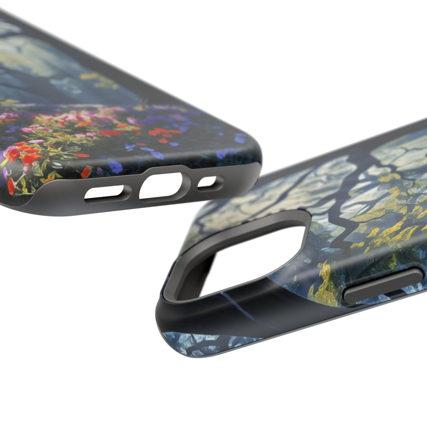 Phone Cases - Fantasy Woodland Scene Art Painting Design - "Enchanted Morning in the Woodland Grove"