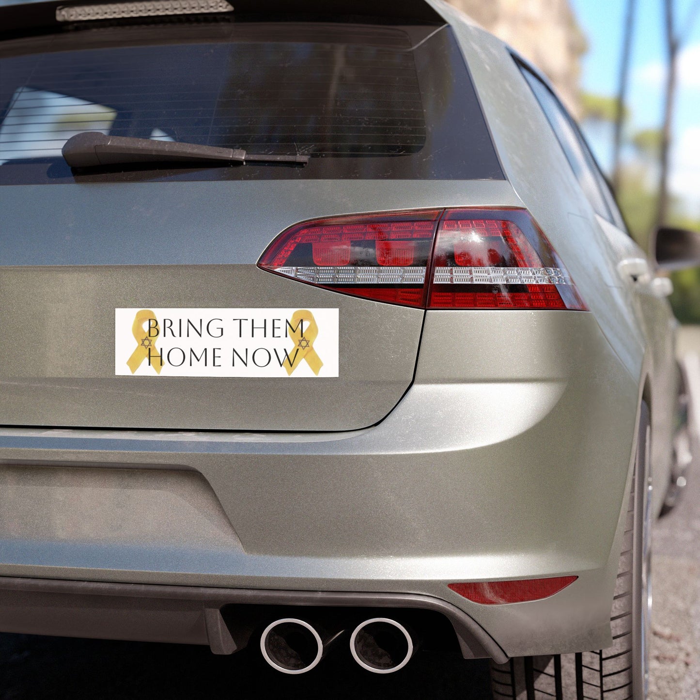 Car Magnets, Yellow Ribbon Bring Them Home Now "Unbroken Hope" Chaia Malana