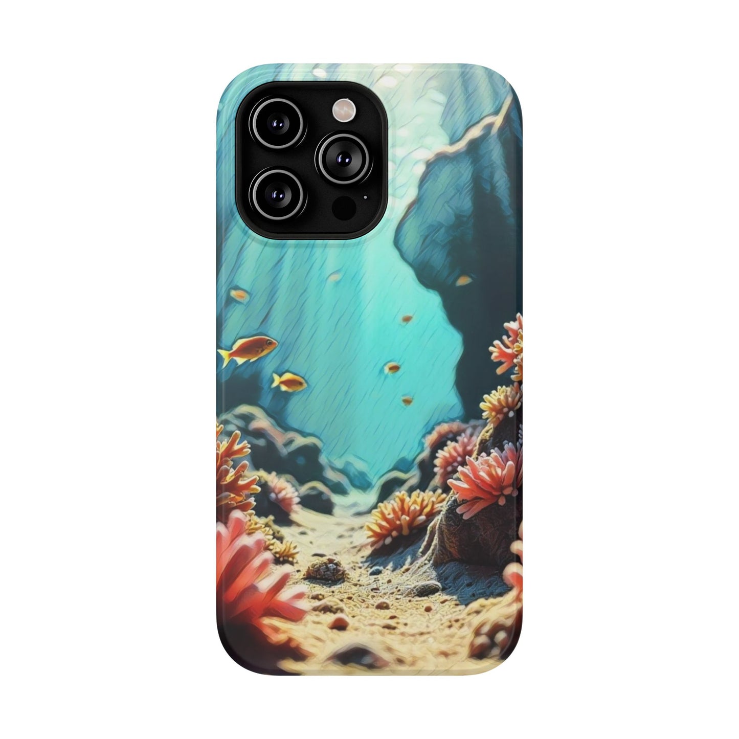 Phone Cases - &quot;Hidden Oasis&quot; Original Artwork Chaia Malana Beach