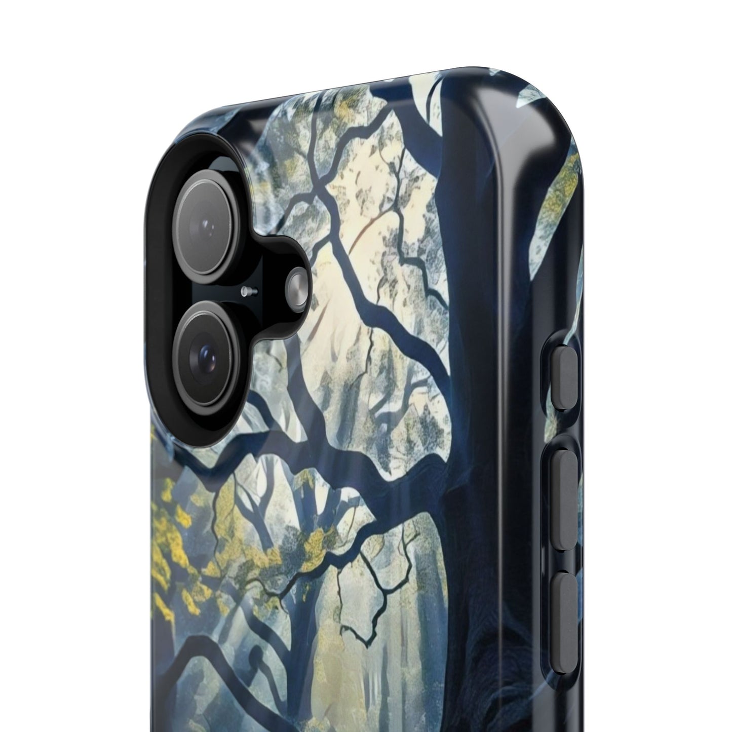 Phone Cases - Fantasy Woodland Scene Art Painting Design - "Enchanted Morning in the Woodland Grove"