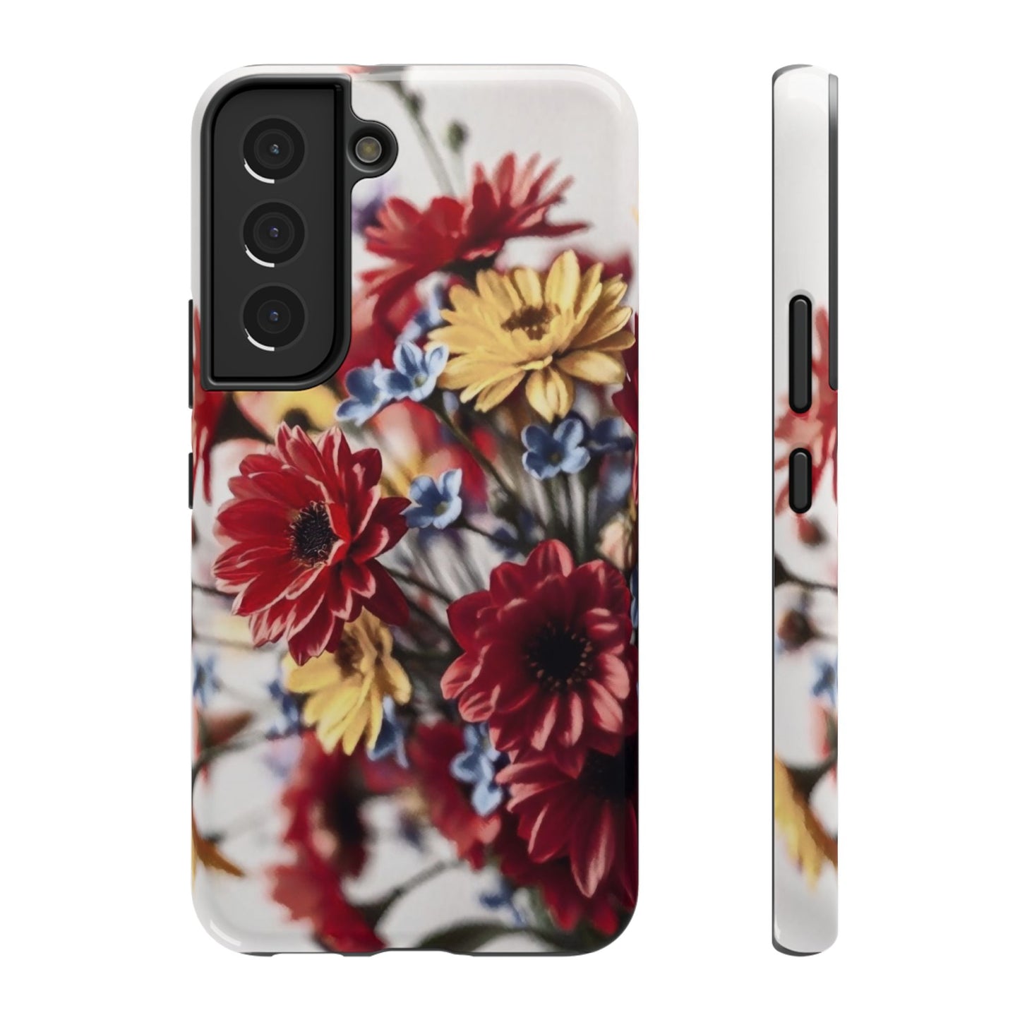 Phone Cases - Bouquet of Flowers Art Impact-Resistant Cover