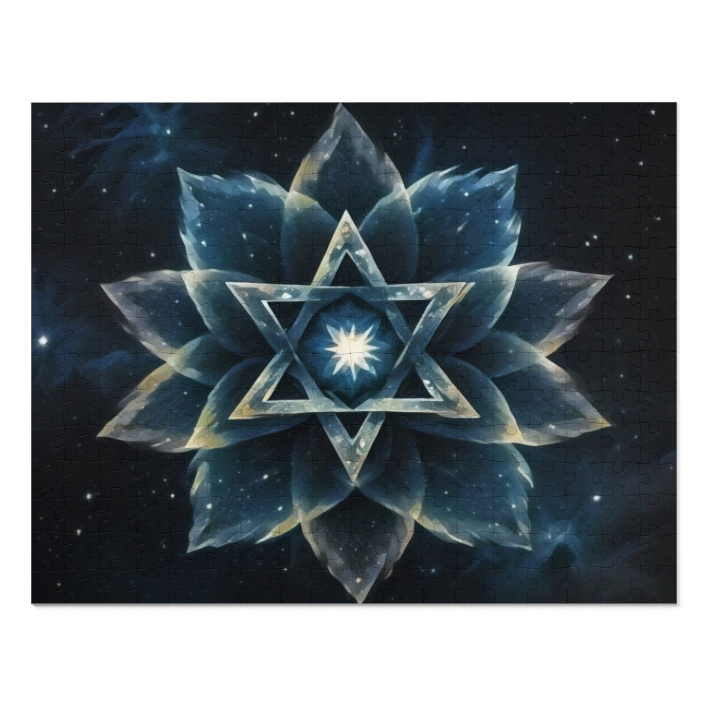 Jigsaw Puzzle Celestial Bloom Art Astral Harmony 1000-Piece