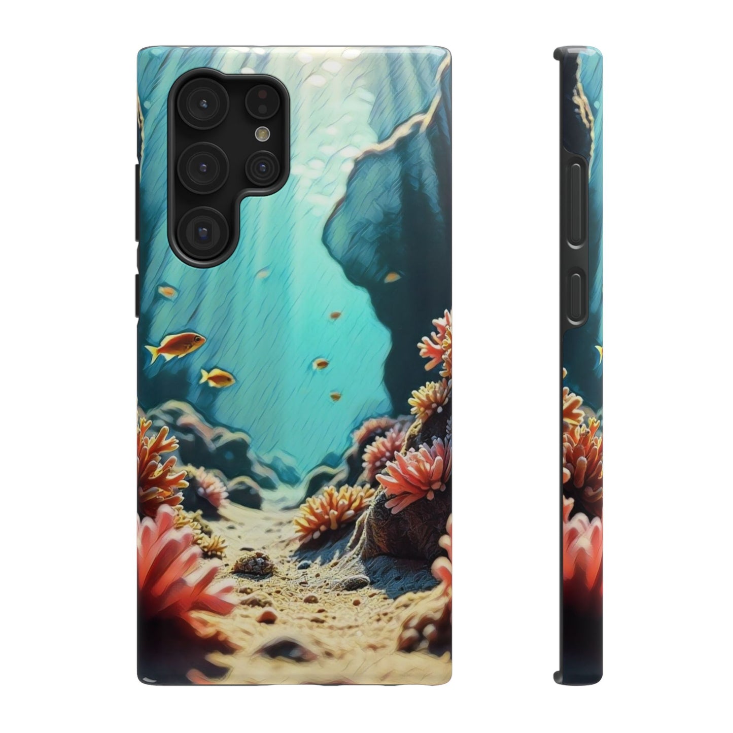 Phone Cases - &quot;Hidden Oasis&quot; Original Artwork Chaia Malana Beach