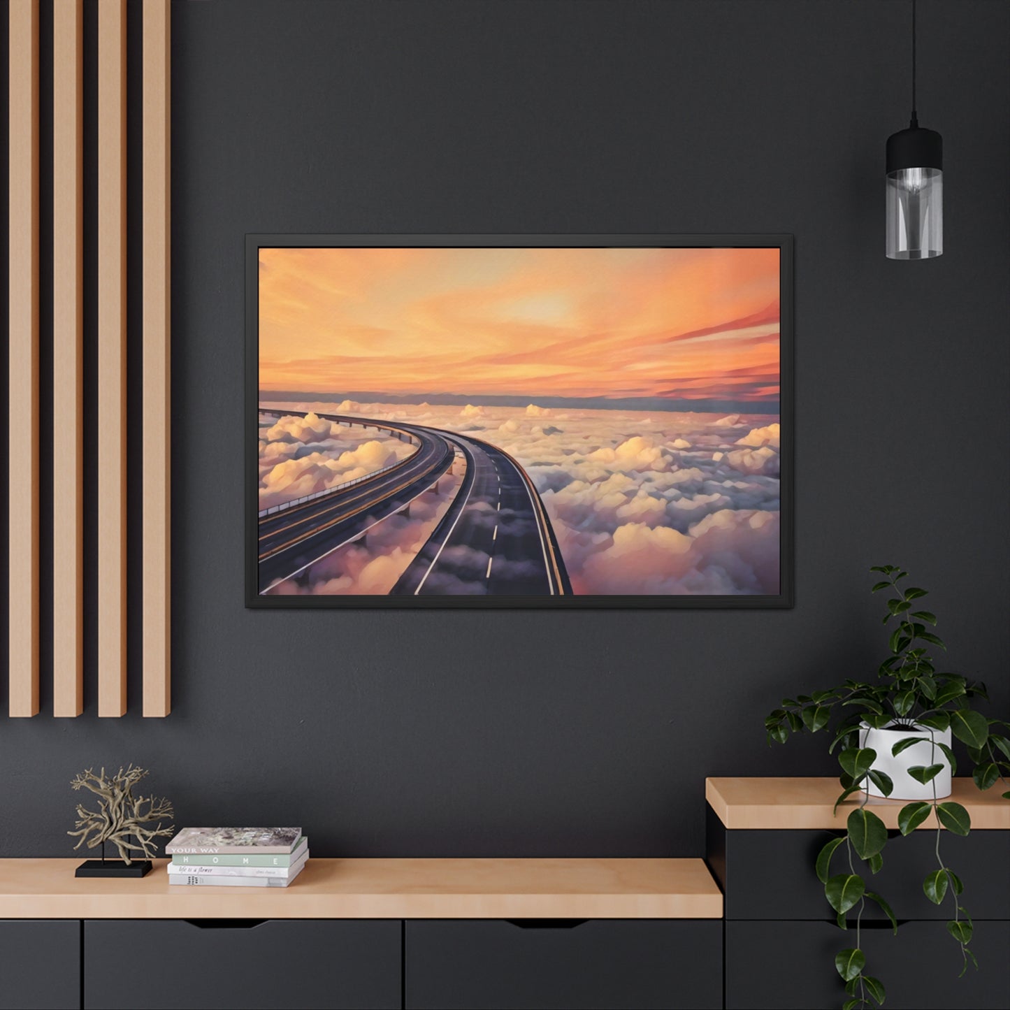 Artistic Framed Posters - Heavenly Pathway "Pathway to the Heavens" Chaia Malana