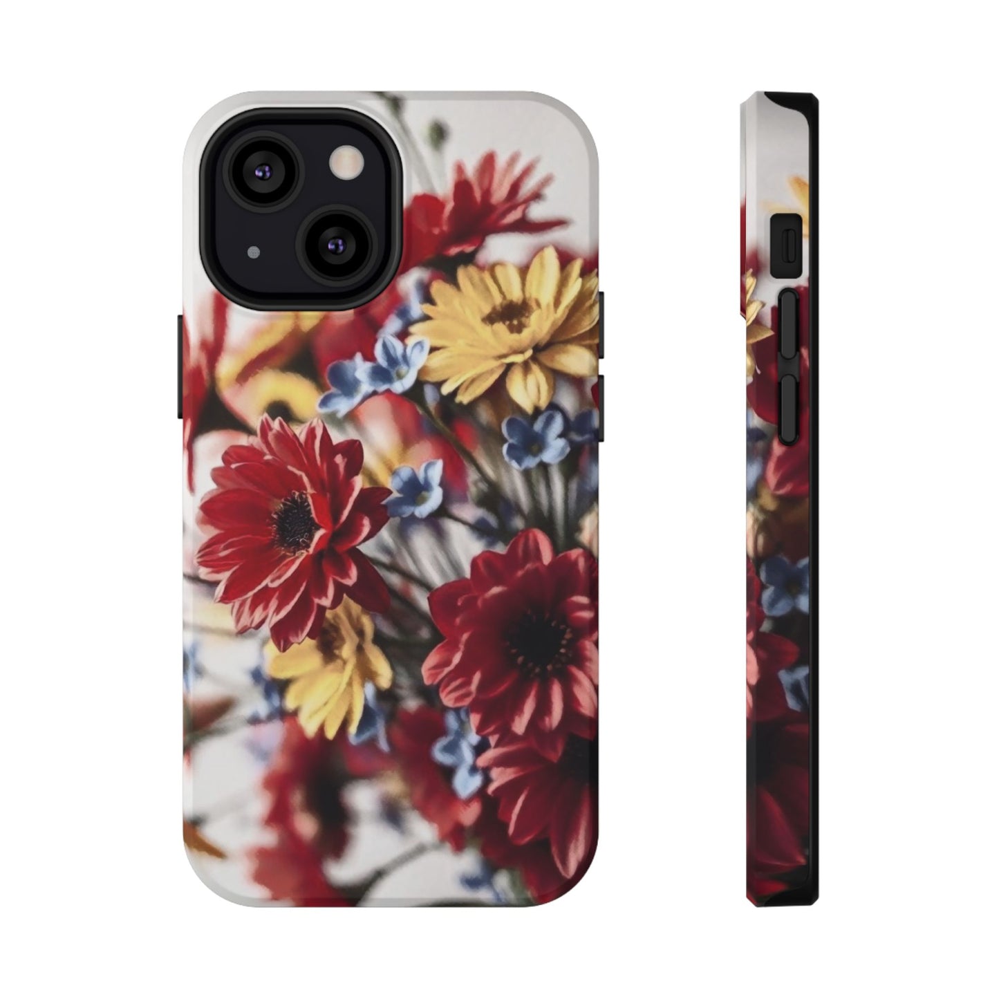 Phone Cases - Bouquet of Flowers Art Impact-Resistant Cover