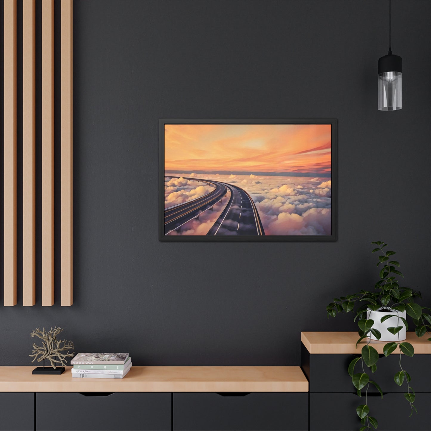 Artistic Framed Posters - Heavenly Pathway "Pathway to the Heavens" Chaia Malana