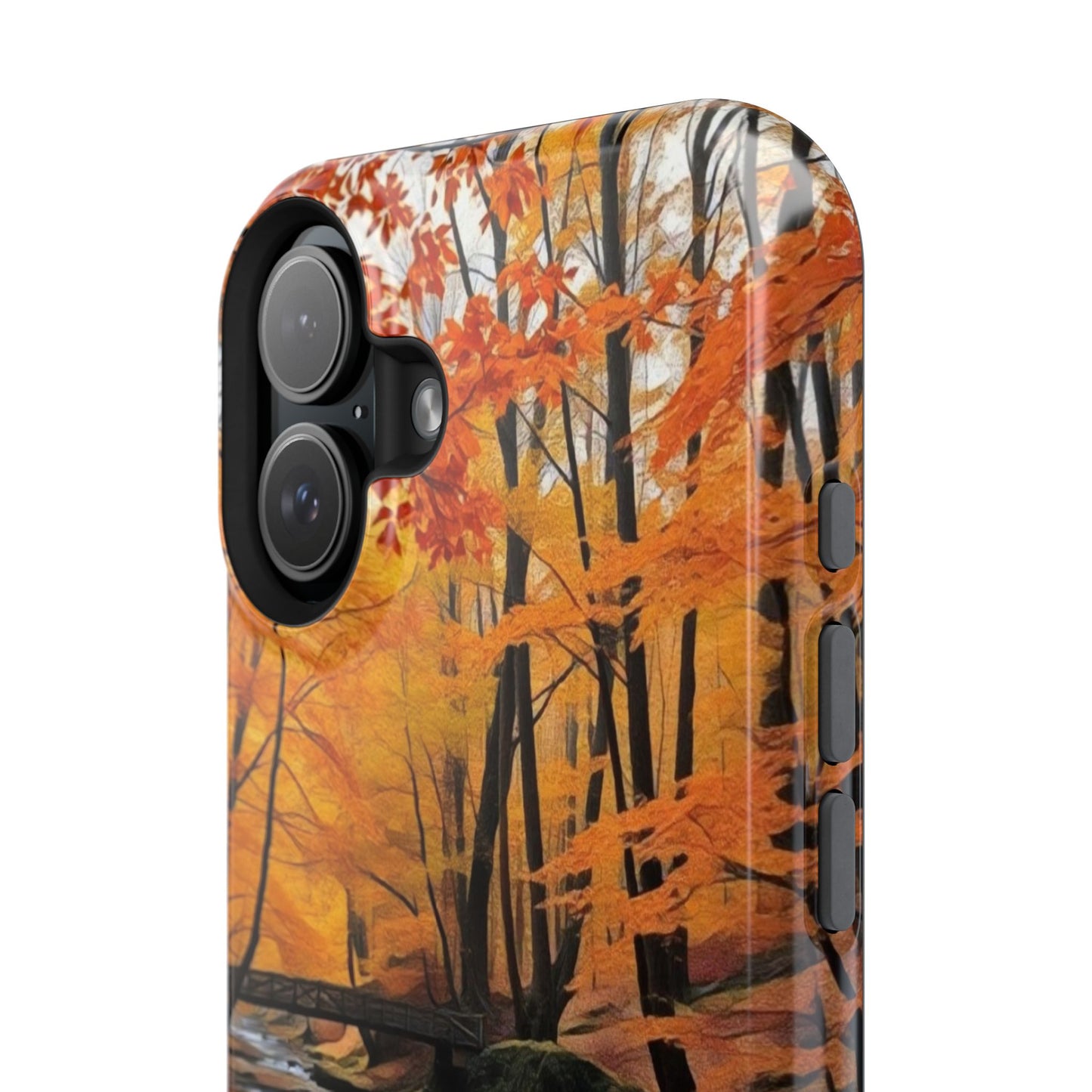 Phone Cases - Whispers of Autumn's Flow by Chaia Malana