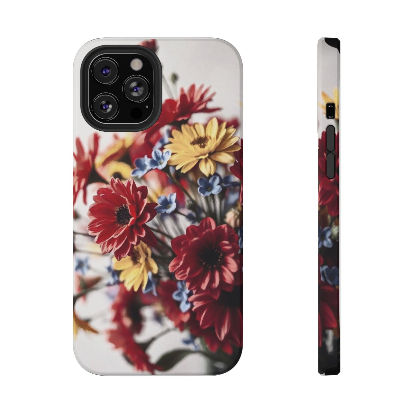 Phone Cases - Bouquet of Flowers Art Impact-Resistant Cover