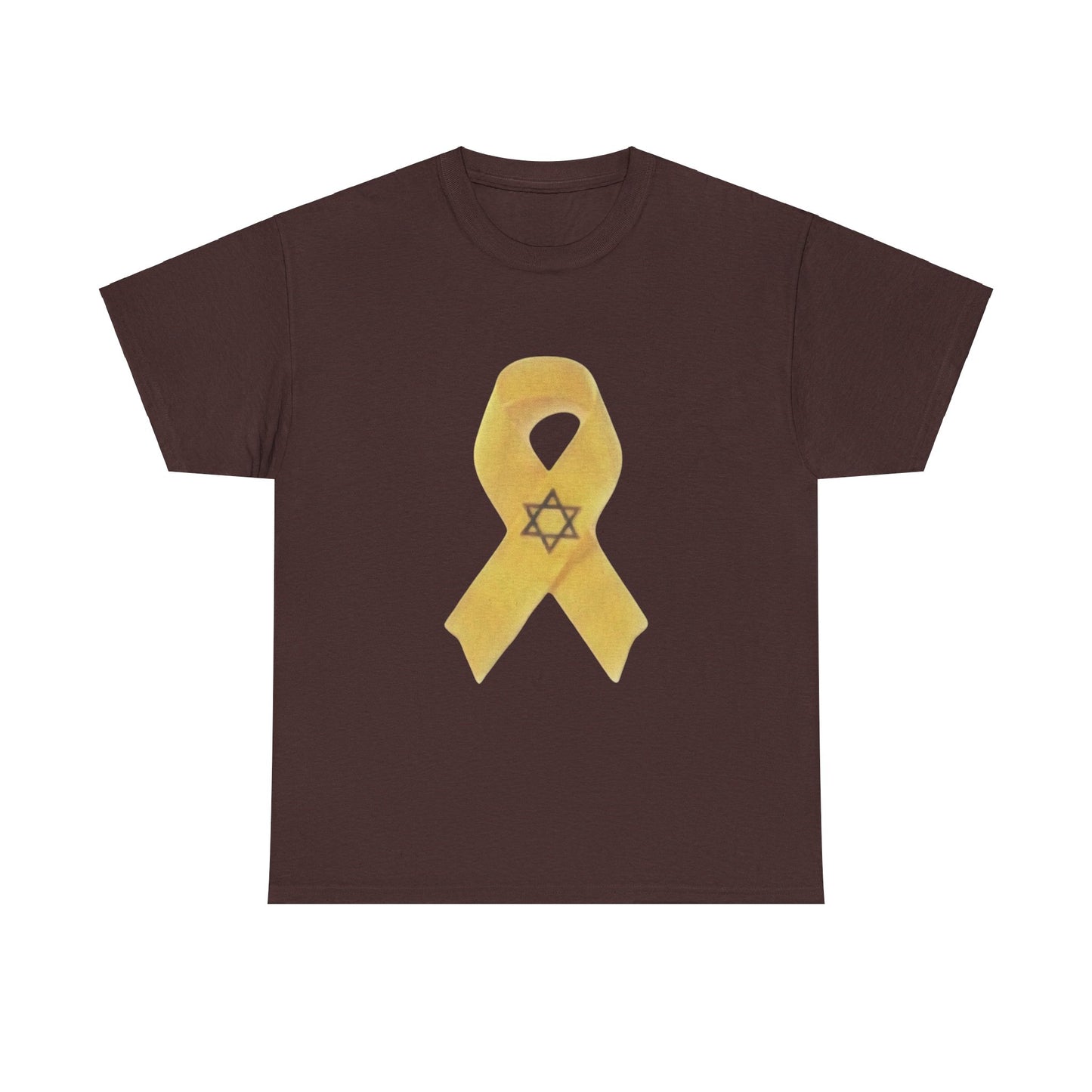 T-Shirt Yellow Awareness Ribbon Hostages Gaza Oct 7, 2023