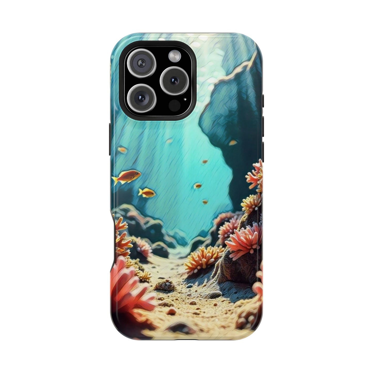 Phone Cases - &quot;Hidden Oasis&quot; Original Artwork Chaia Malana Beach