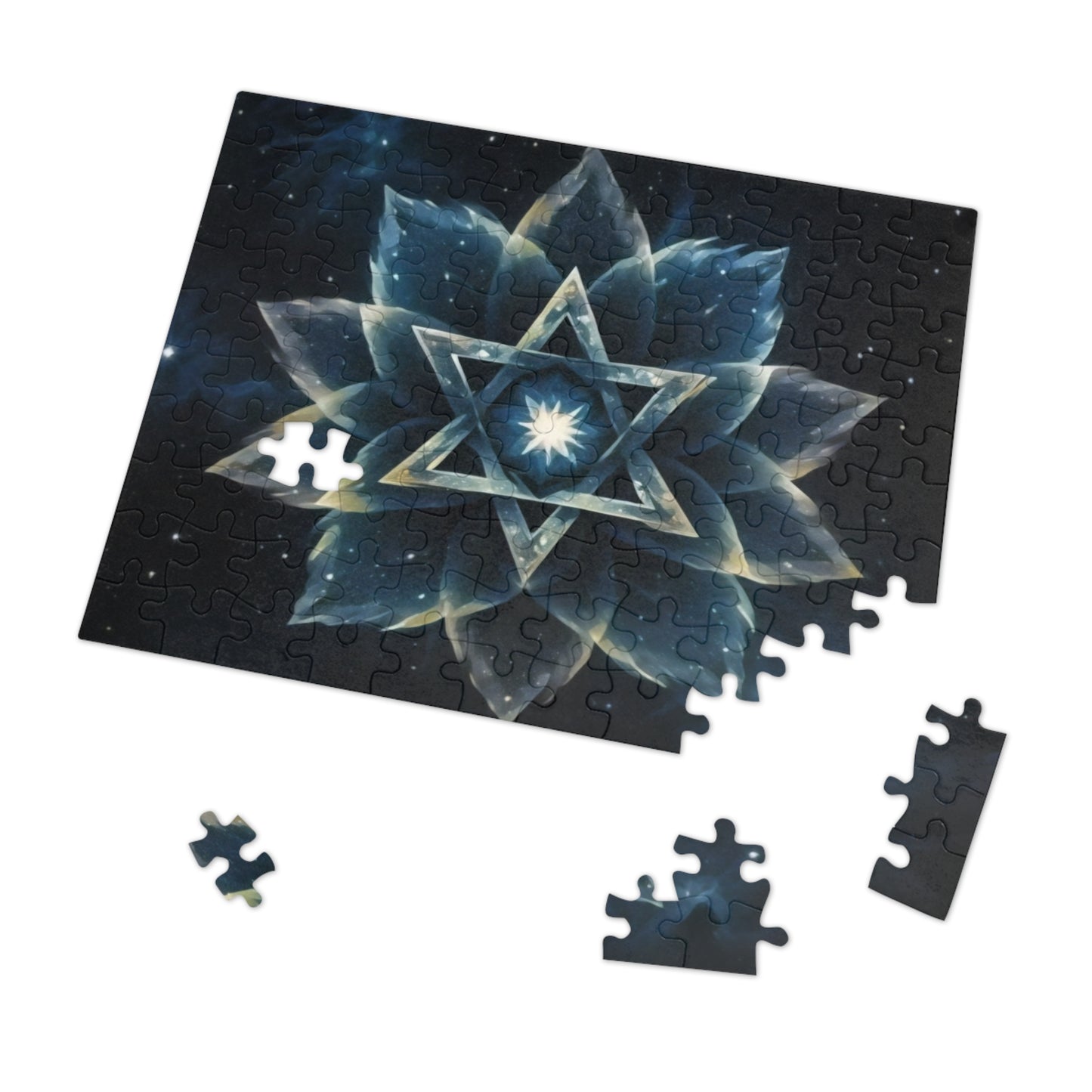 Jigsaw Puzzle Celestial Bloom Art Astral Harmony 1000-Piece