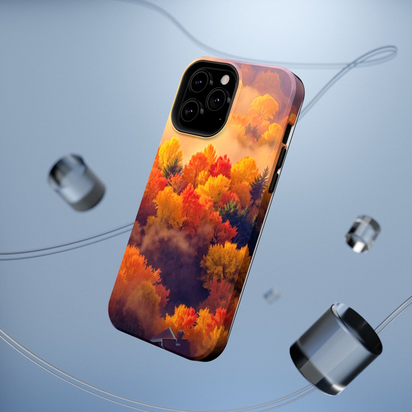 Phone Cases - Autumn Tree Landscape Scenery Impact-Resistant Cover