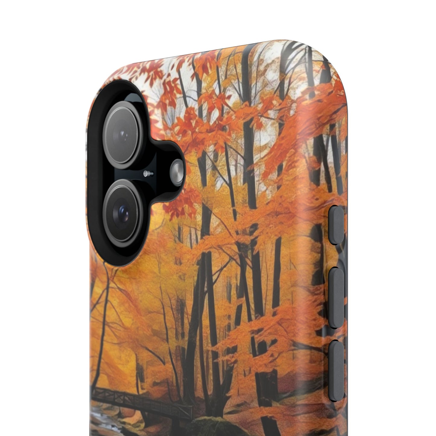 Phone Cases - Whispers of Autumn's Flow by Chaia Malana