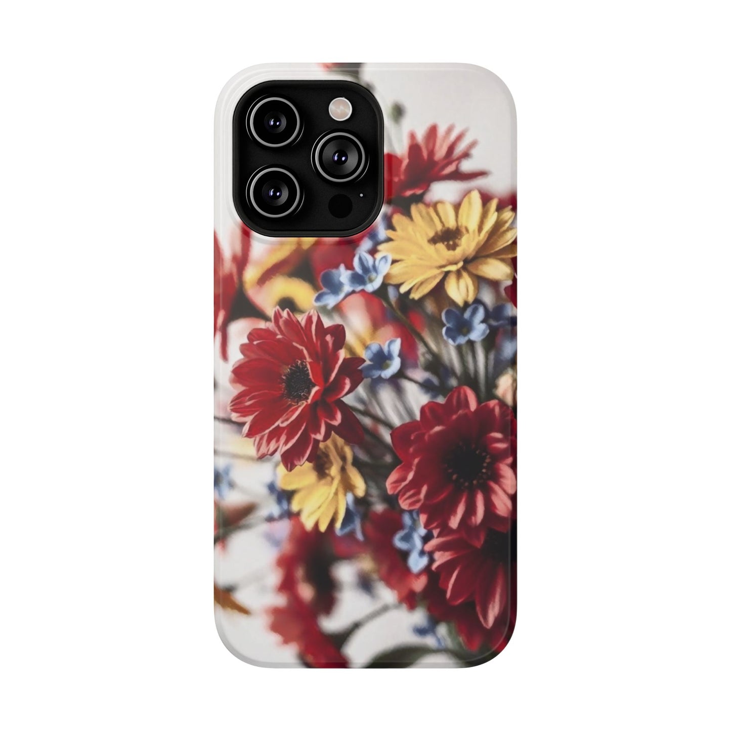 Phone Cases - Bouquet of Flowers Art Impact-Resistant Cover