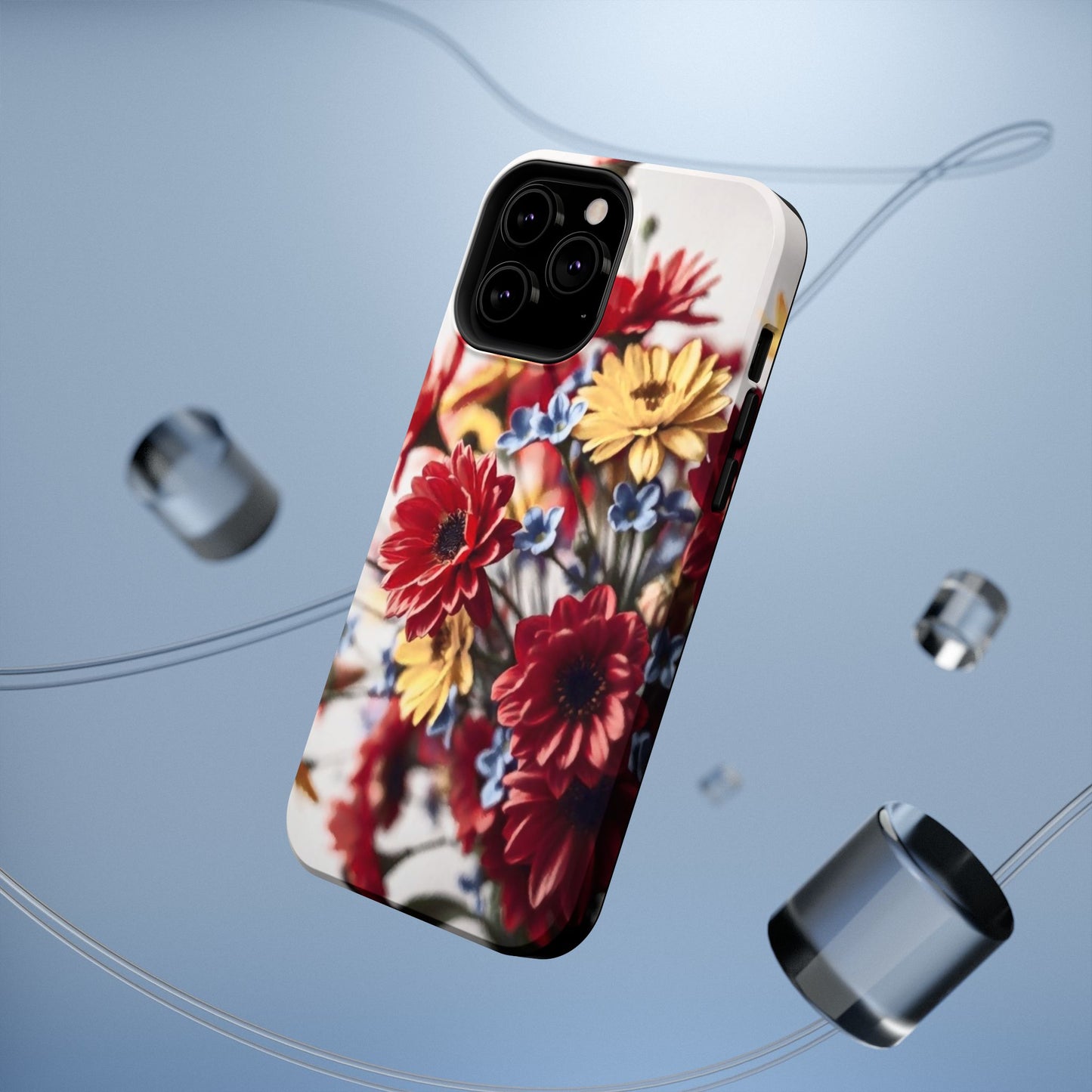 Phone Cases - Bouquet of Flowers Art Impact-Resistant Cover