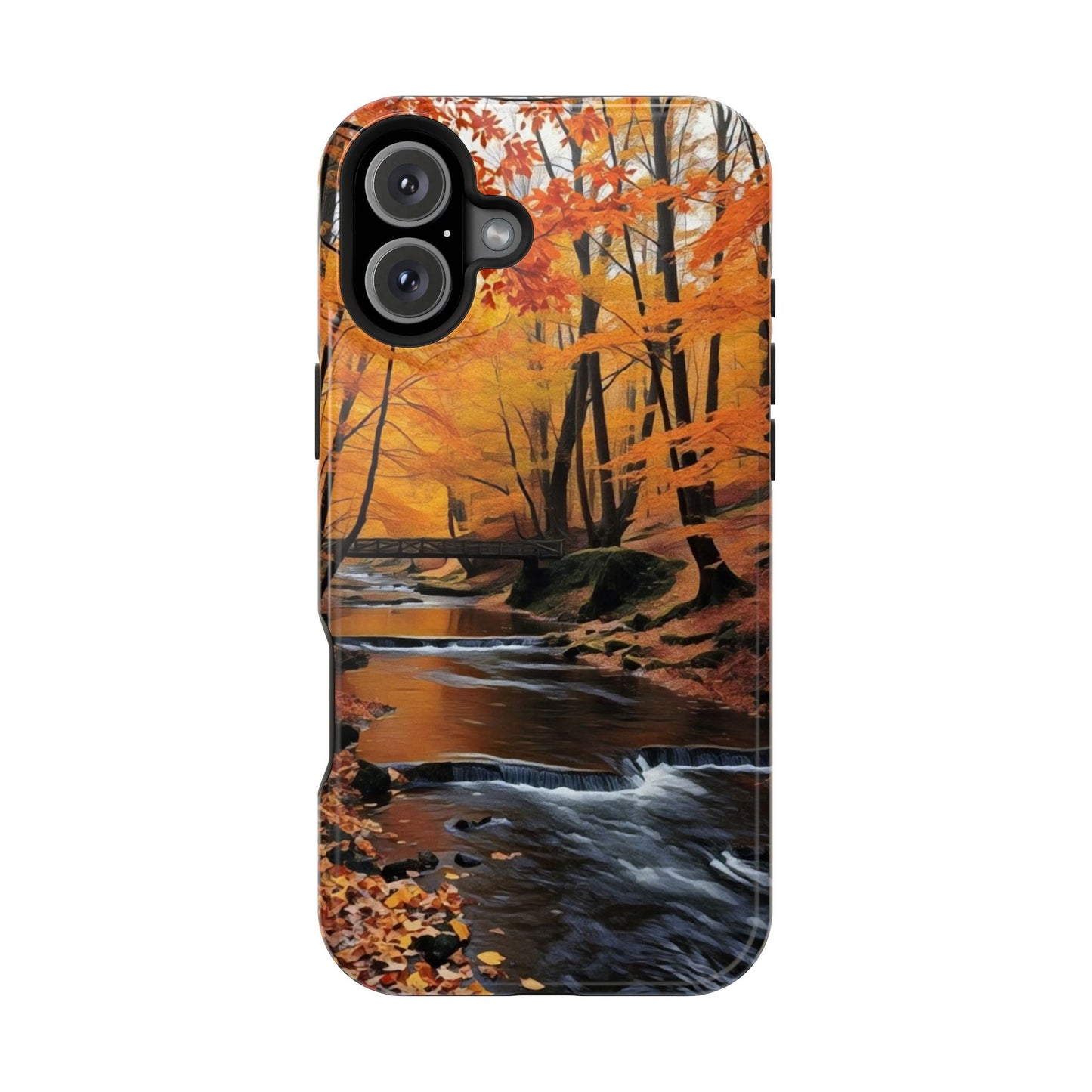 Phone Cases - Whispers of Autumn's Flow by Chaia Malana