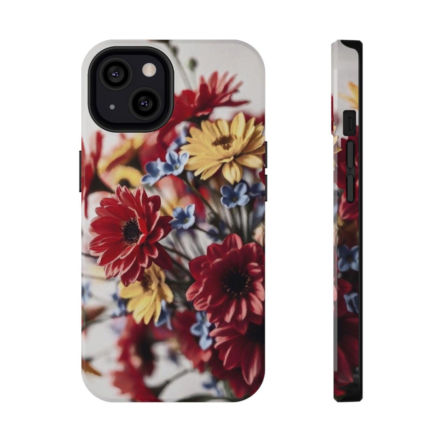 Phone Cases - Bouquet of Flowers Art Impact-Resistant Cover