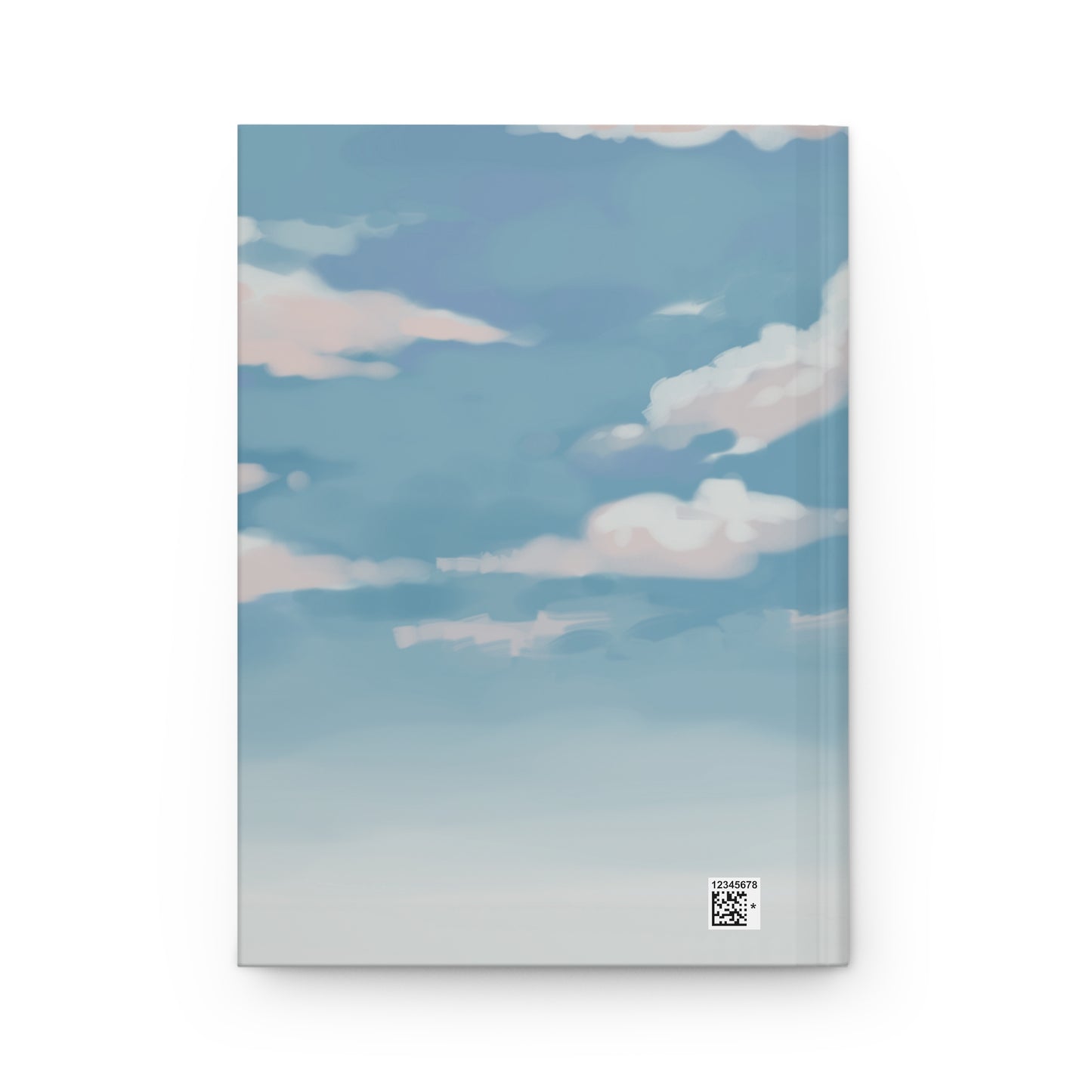 Hardcover Matte Dream Journal "Out of the blue clear sky"