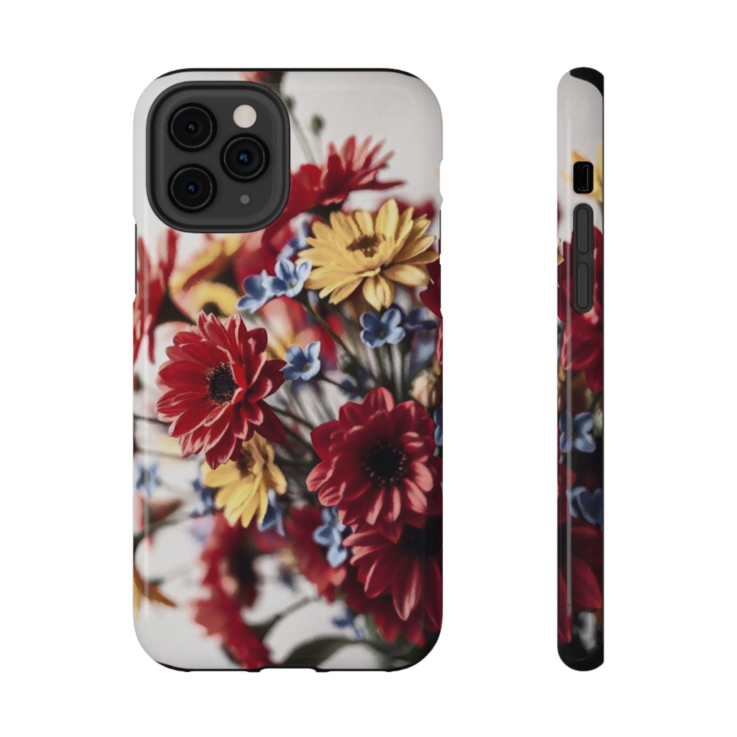 Phone Cases - Bouquet of Flowers Art Impact-Resistant Cover