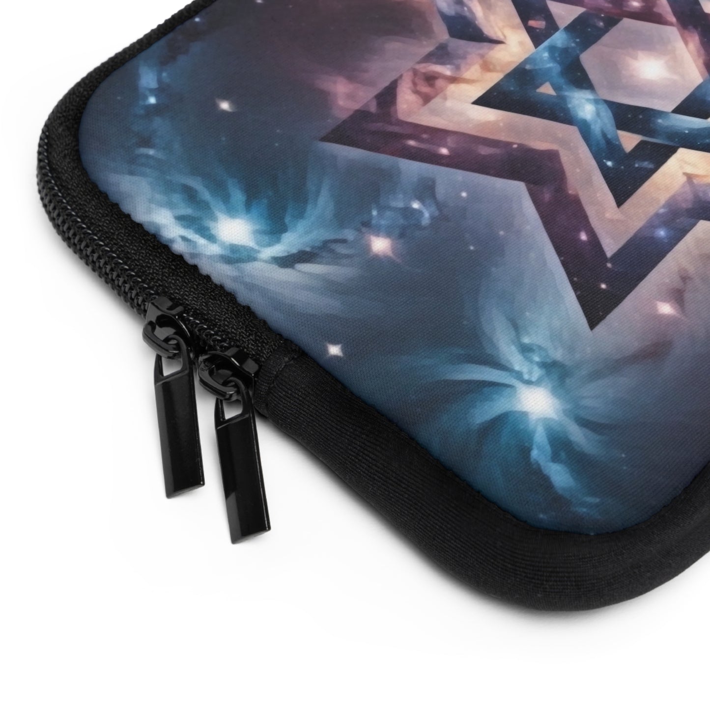 Laptop Sleeve - Galactic Star of David in the Cosmos "Cosmic Star of Unity" Chaia Malana