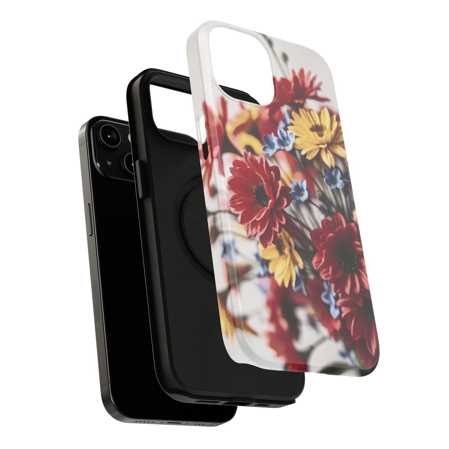 Phone Cases - Bouquet of Flowers Art Impact-Resistant Cover