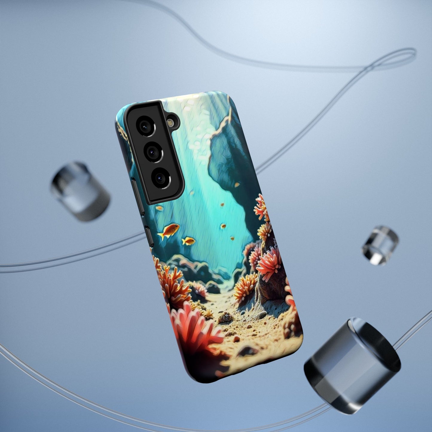 Phone Cases - &quot;Hidden Oasis&quot; Original Artwork Chaia Malana Beach