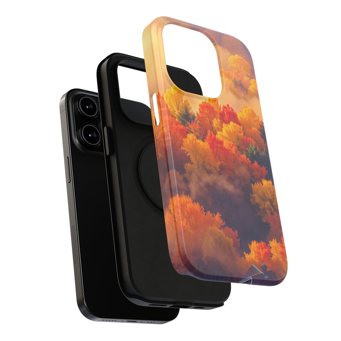 Phone Cases - Autumn Tree Landscape Scenery Impact-Resistant Cover